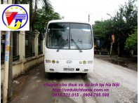 Cho thuê xe 35 chỗ đi Thiên Sơn suối ngà